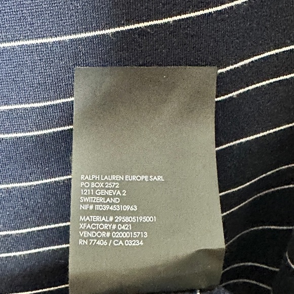 Club Monaco Twansia Dress Blue White Stripe Side Twist Tie Waist NWT - Picture 4 of 6